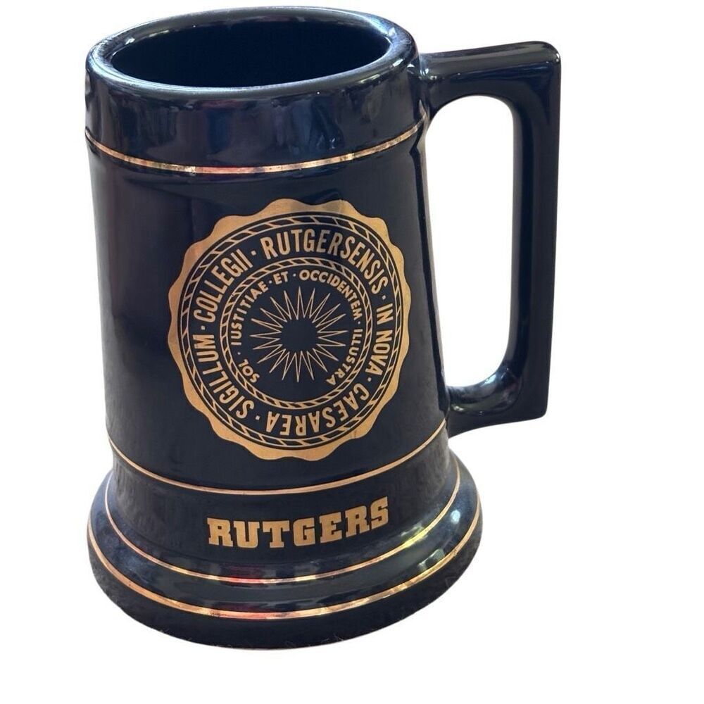 Rutgers University Ceramic Beer Stein